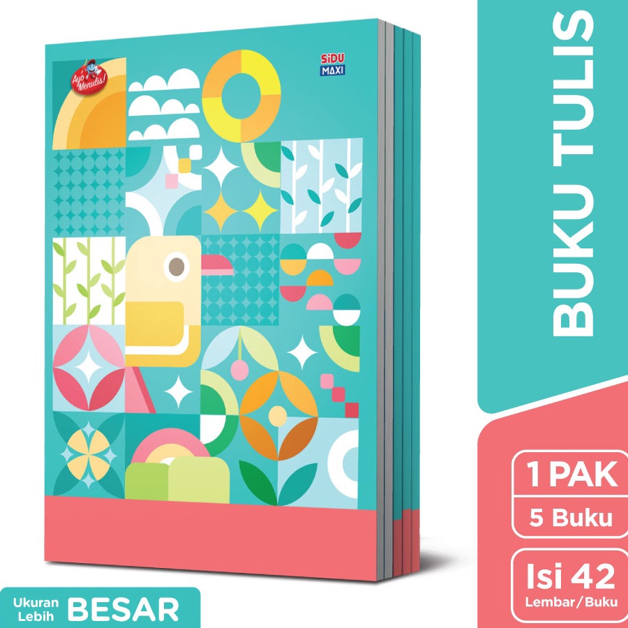 

Jangan Sampai Kehabisan SiDU Maxi Buku Tulis 42 Lembar 5 buku SDU EB 42 MAX