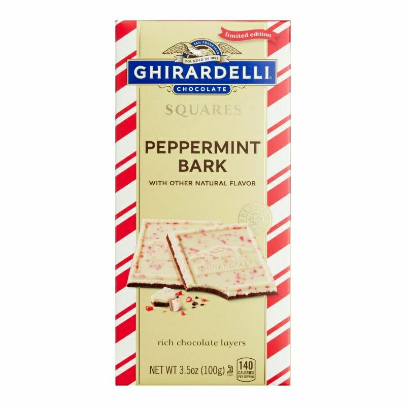 

GHIRARDELLI Squares Peppermint Bark Bar 100g