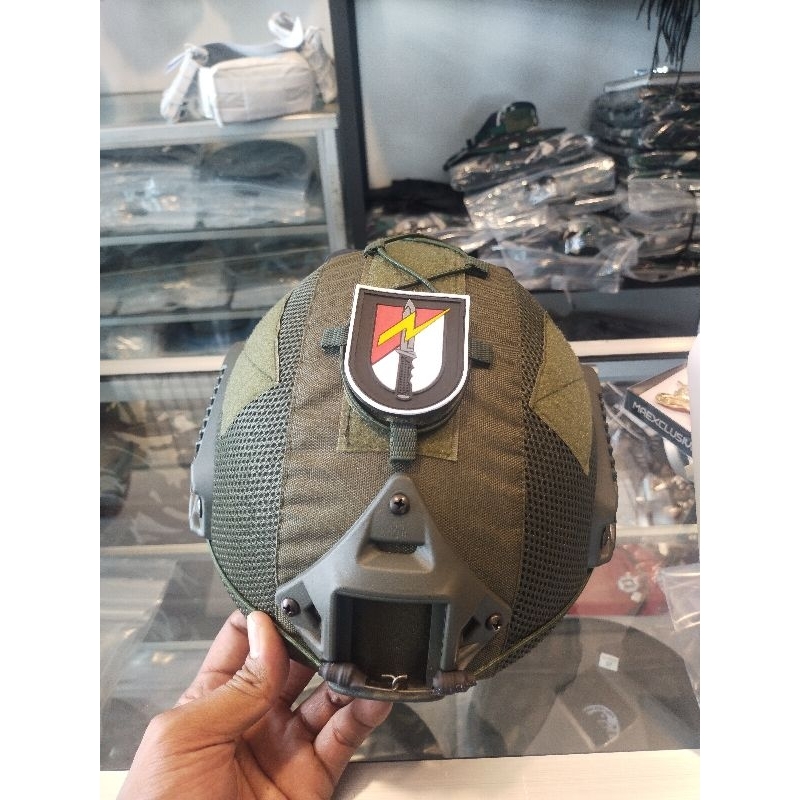 Helm Tactical Hijau Army