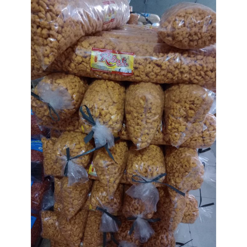 

snack ribut cincin gurih manis enak isi 2kg balan