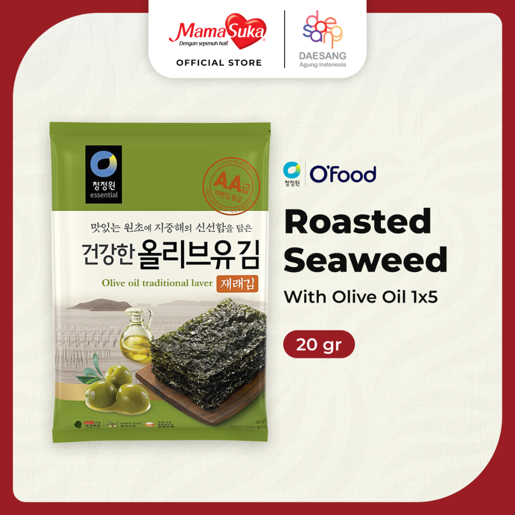 

Chung Jung One - Roasted Seaweed with Olive Oil 1x5