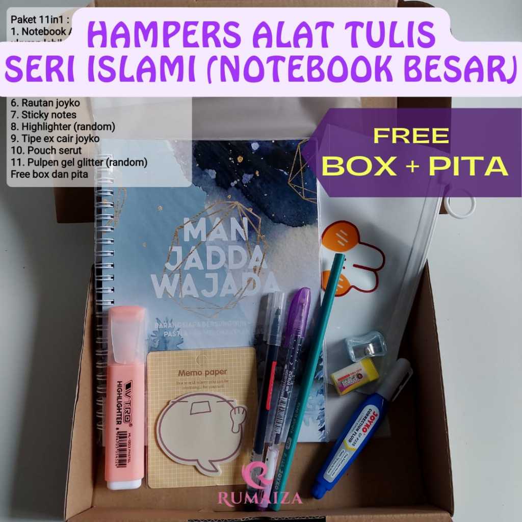 

(11 pcs/pack) Paket Alat Tulis 11in1 / Alat Tulis Set / Stationery Set Lucu/ kado unik untuk teman