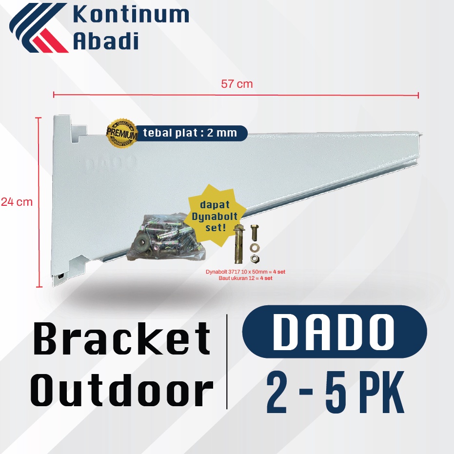 Pasti Murah BRAKET BRACKET OUTDOOR AC  DADO  2  5 pk l Promo