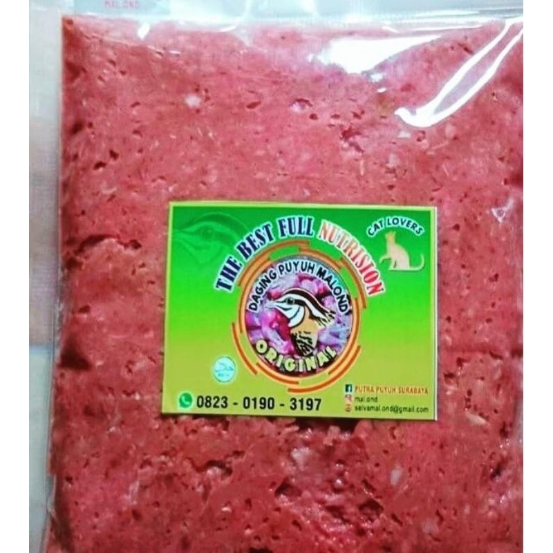

rawfood puyuh 500gram
