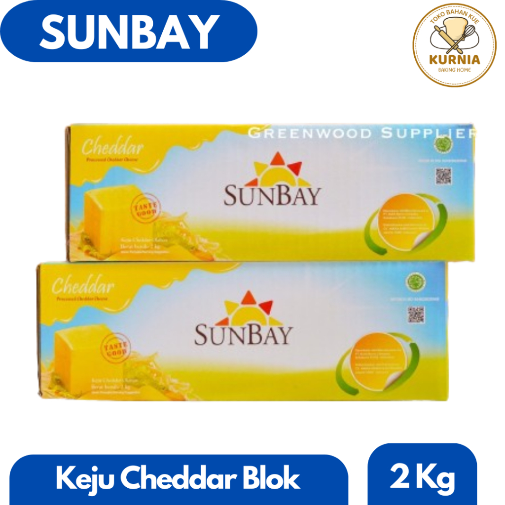 

SUNBAY KEJU CHEDDAR BLOK 2 KG