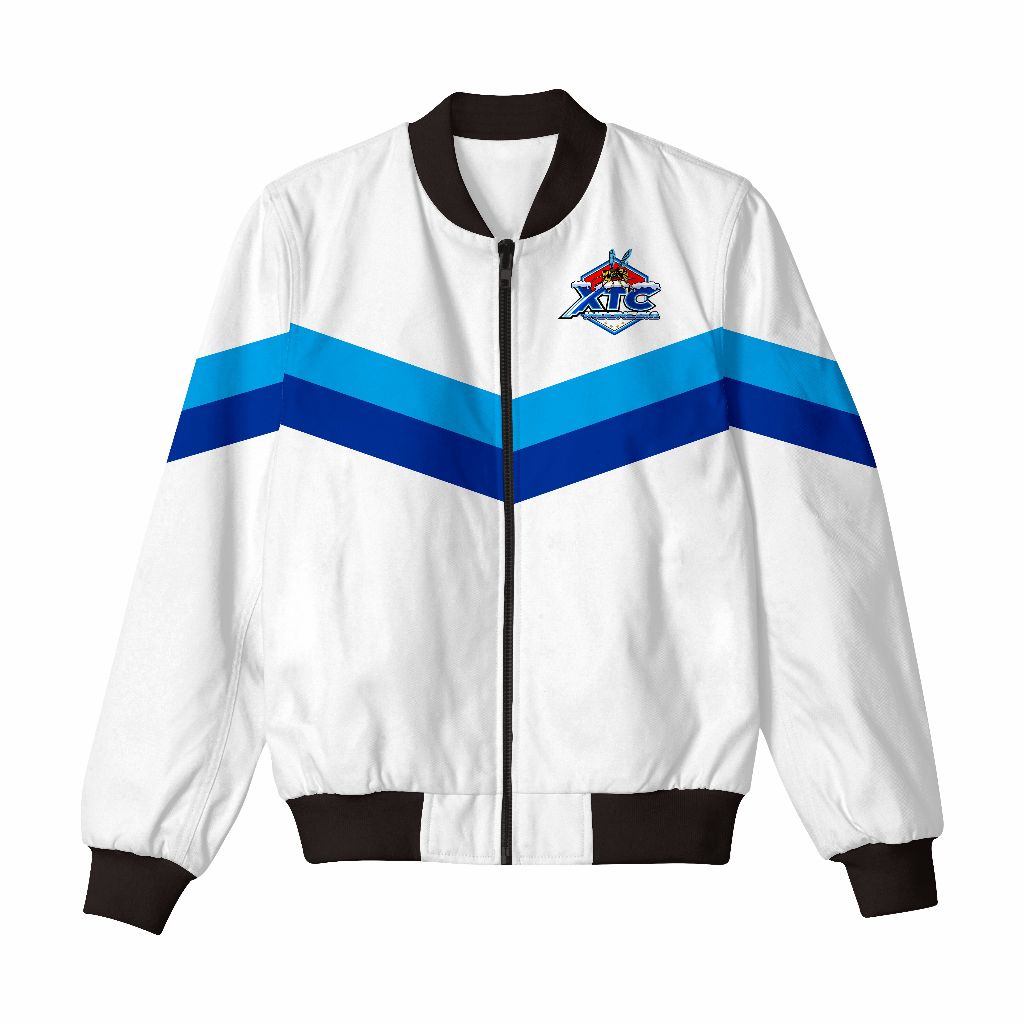 Jaket XTC Premium Waterproof Bomber / Putih