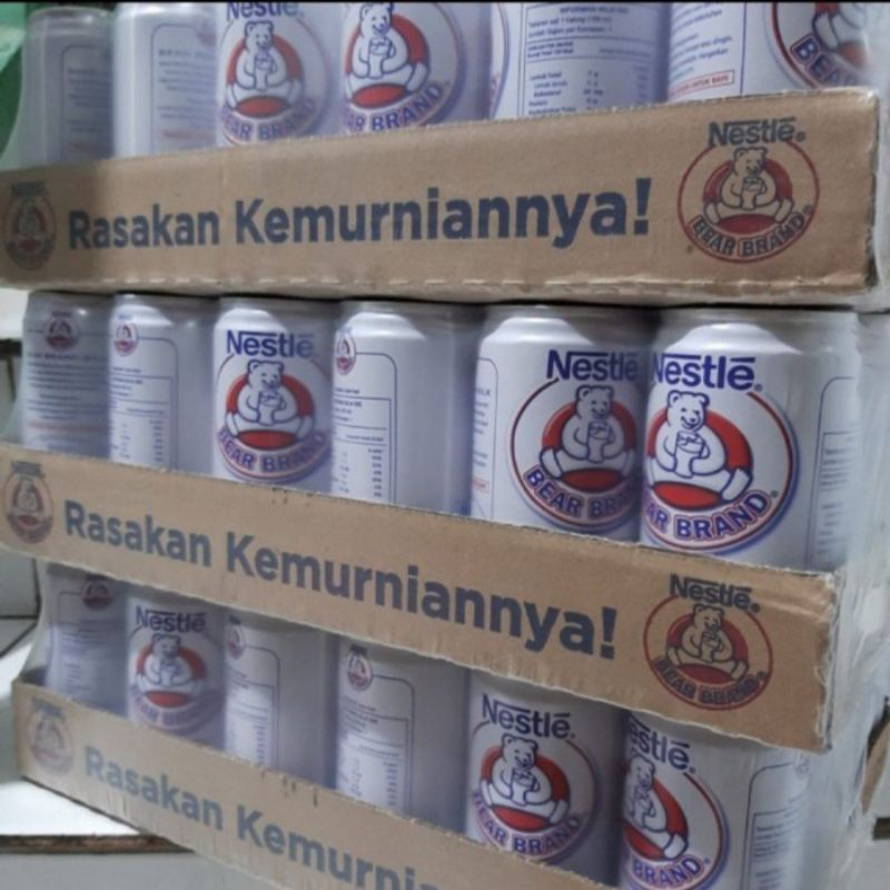 susu beruang/bear brand 189ML . 1 krat isi 30
