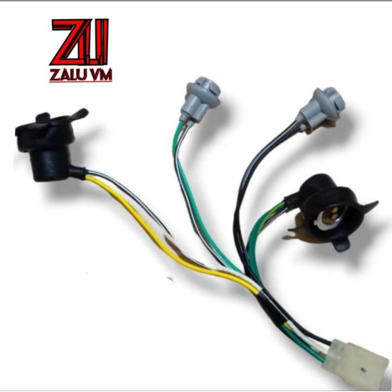 KABEL PITING FITTING LAMPU DEPAN MOTOR SUZUKI SATRIA FU 150 OLD LAMA