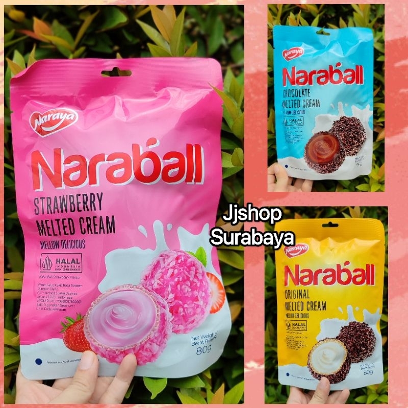 

NARAYA Naraball snack coklat bola crispy