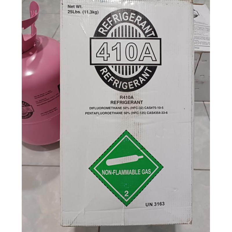 refrigerant r 410 / obat pendingin r 410 / tabung 410 / r410a / 410 A (11.3 kg)