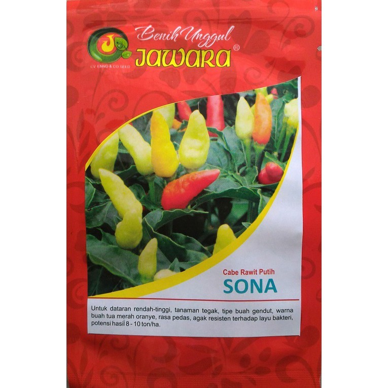 Benih Cabe Rawit Sona 10 Gram - bibit cabe Rawit