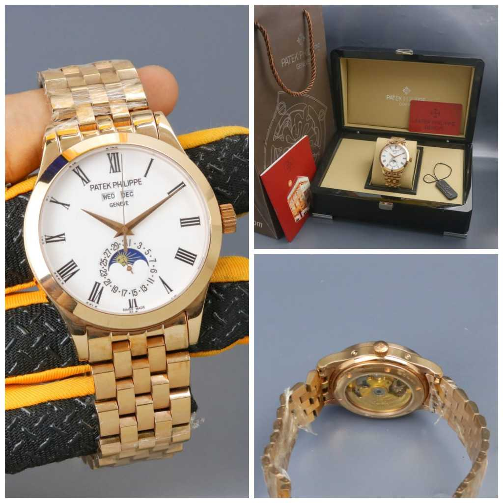 JAM TANGAN PRIA BUSINESS TERBARU BAHAN STAINLESS STEEL  MESIN :AUTOMATIC