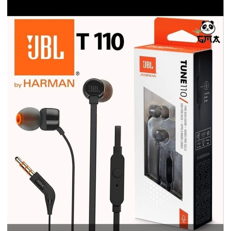 headset extrabass JBL T110