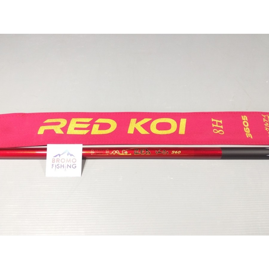 Joran Tegek Iguruai Red Koi 360 / 3.6 Meter Pole Carbon