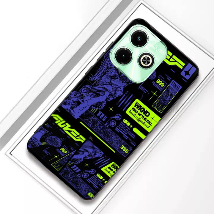 Softcase Infinix Hot 40 2024 Case  Infinix Hot 40i [FBK-67]- Case  Infinix Hot 40 - Casing Handphone