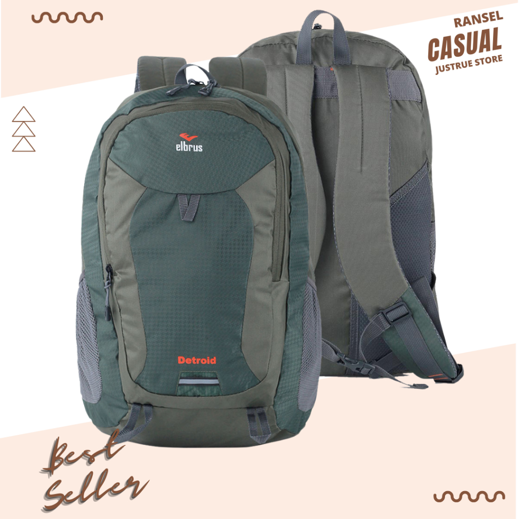 Backpack Pria Distro Tas Ransel Traveling Daypack 25 Liter Backpack Sekolah Kuliah 795