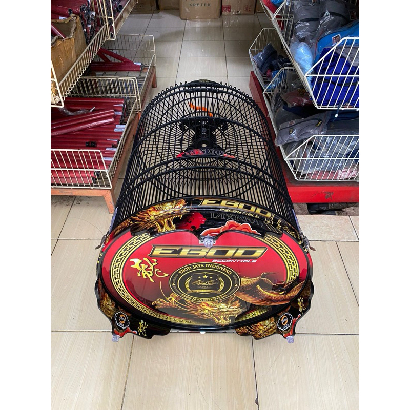 SANGKAR KANDANG MURAI EBOD JAYA PVC DECAL ALL NEW SERIES