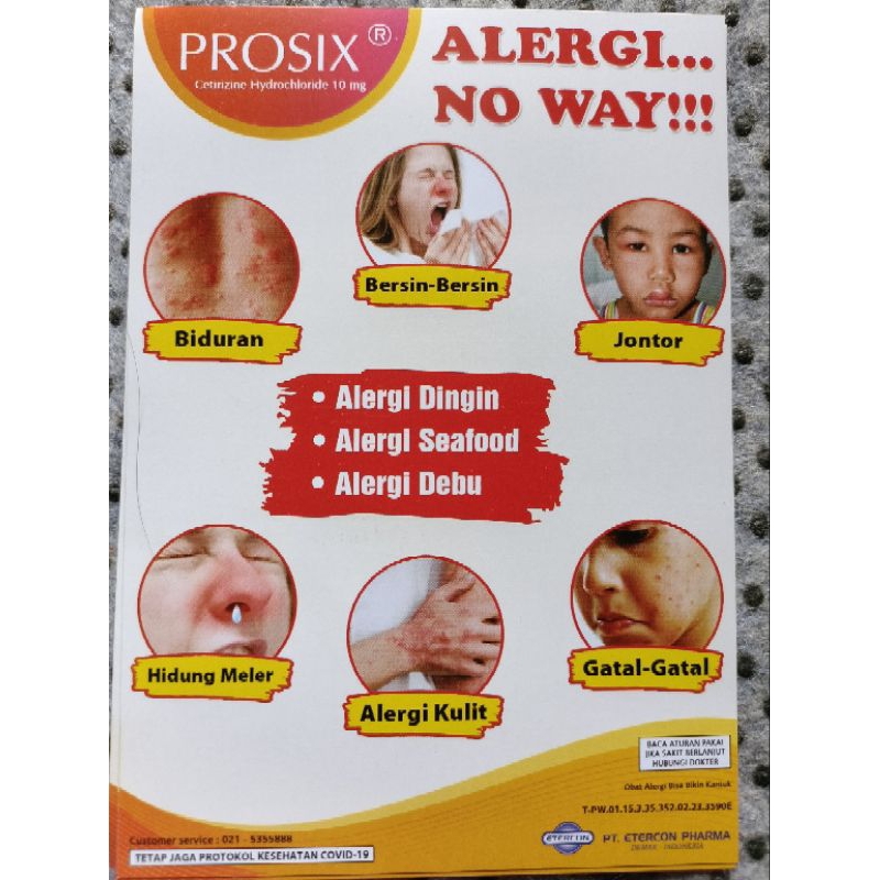 PROSIX obat alergi
