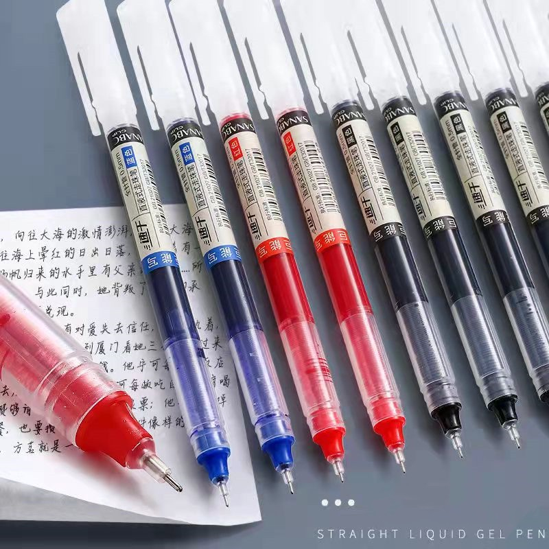 

Pena Gel / Pulpen Gel Merah / Pulpen Gel Biru / Pulpen Gel Hitam / Pen pulpen 0.5mm -YuanYuanMall