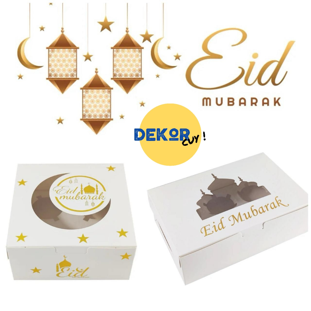 

BOX CUPCAKE LEBARAN 4 LUBANG 6 LUBANG eid mubarak idul fitri box nastar box coklat packaging kue kemasan hampers hari raya natal imlek lebaran