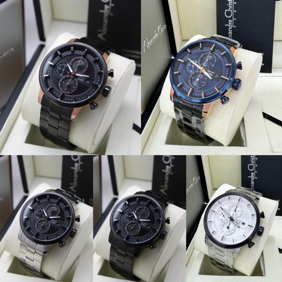 ALEXANDRE CHRISTIE AC 6323 AC623 BLACK JAM PRIA ORIGINAL