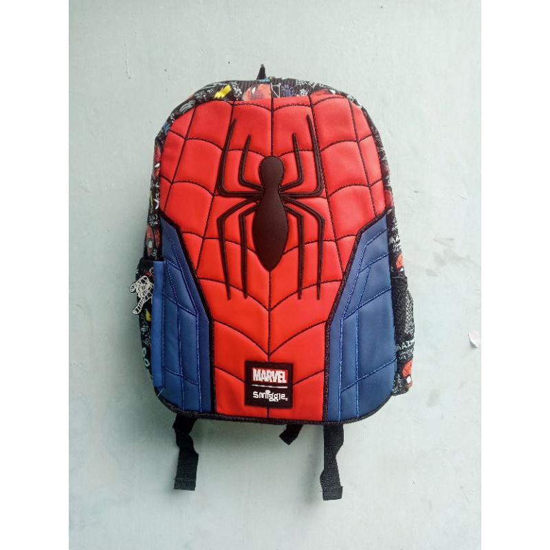 TAS SMIGGLE SPIDERMAN untuk anak laki-laki, Tas Anak laki-laki, Tas TK, Tas SD