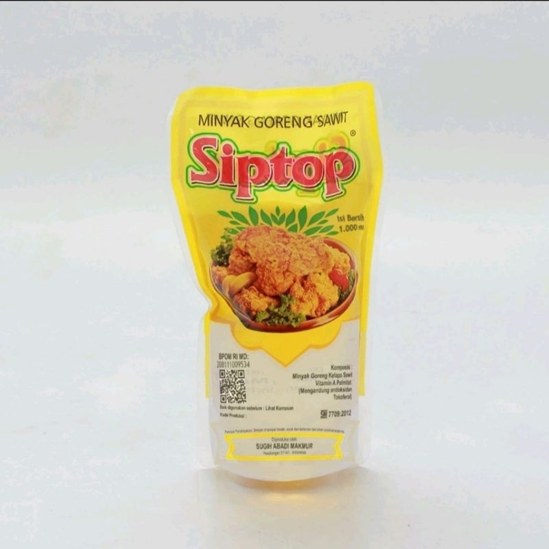 

Minyak Goreng Siptop 1liter kemasan revil