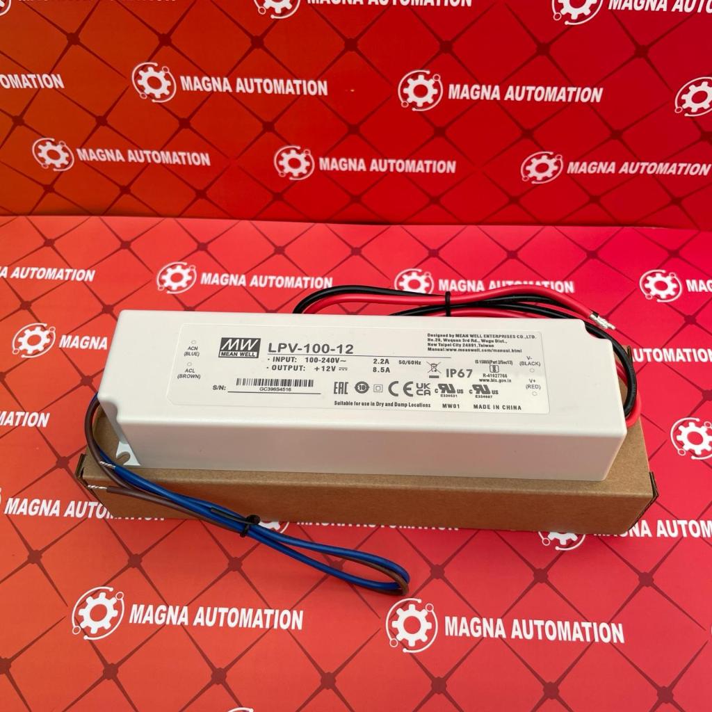Power Supply MeanWell LPV-100-12 12V 8.3A Mean well Led Driver