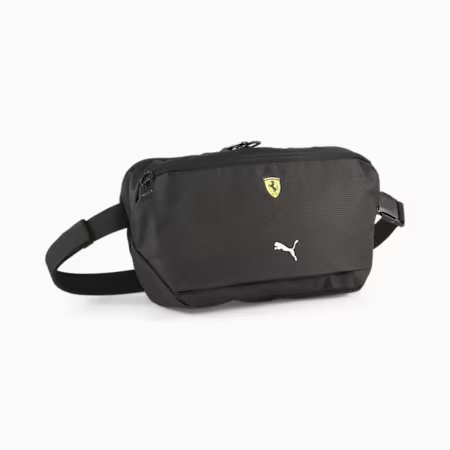 Tas Pinggang PUMA x FERRARI Race Waist Bag Black 090294 02