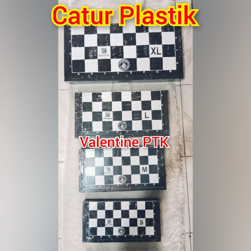 Catur | Catur Plastik | Permainan Catur | Papan Catur | Papan Catur Plastik | Permainan Asah Otak