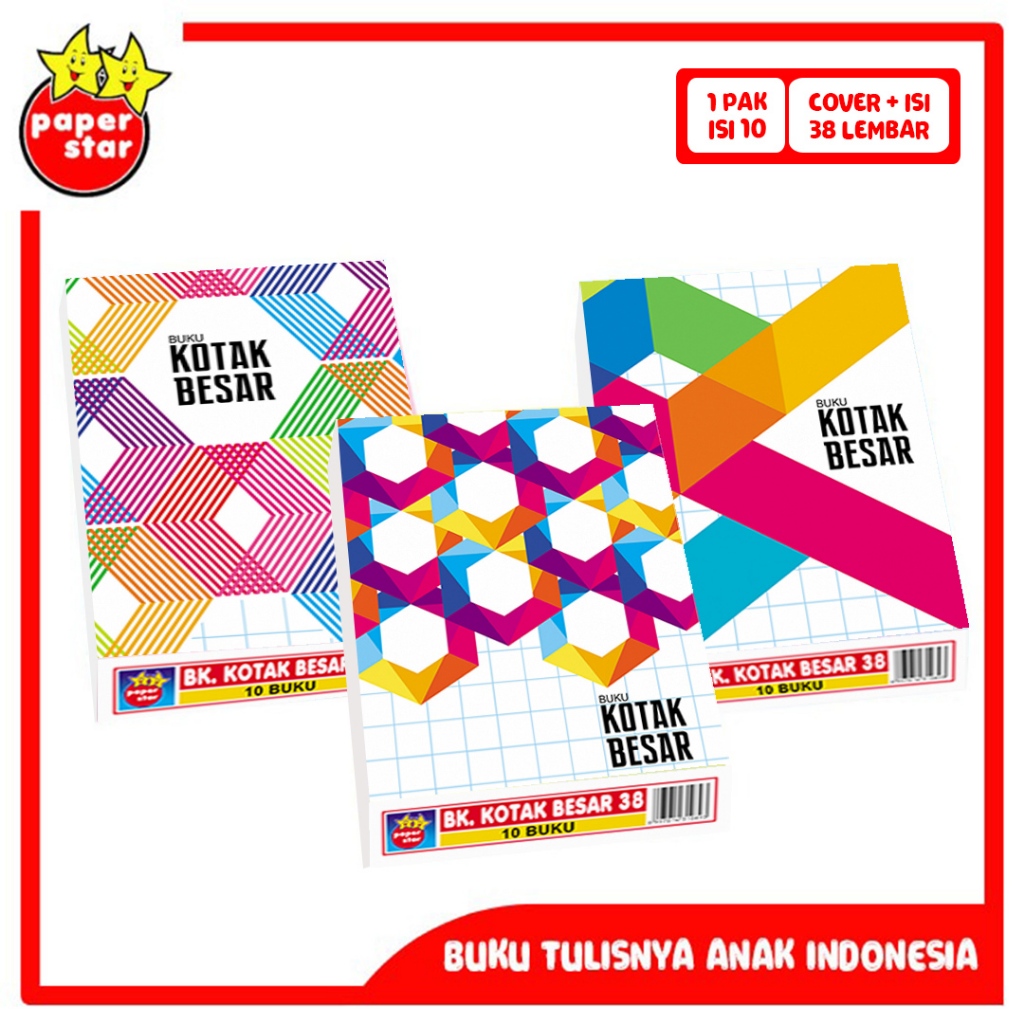 

BUKU KOTAK BESAR NETRAL PAPERSTAR