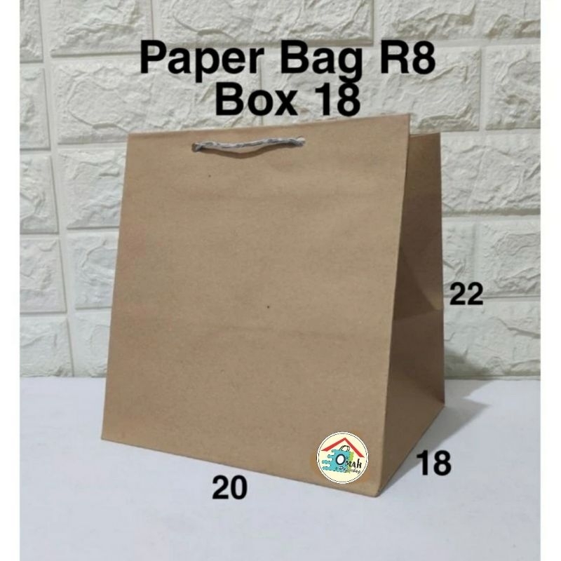 

Paperbag R8 polos Uk P20xL18xT22