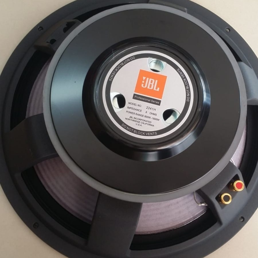 SPEAKER KOMPONEN JBL 18 2241 H / 2241H LOW SUB 18 INCH