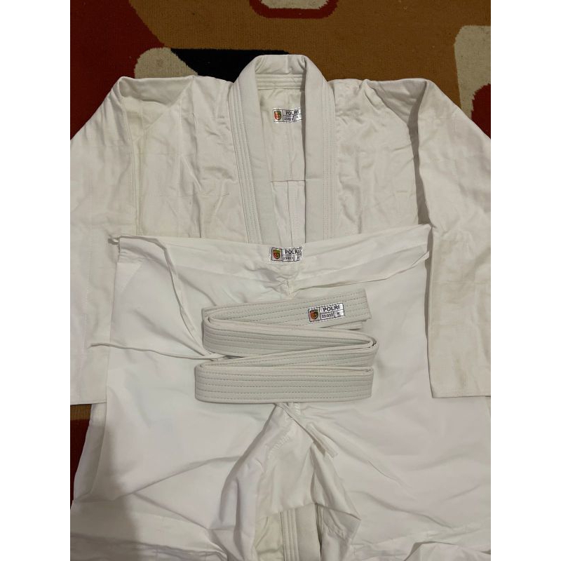 BAJU BELADIRI POLRI JATAH / BAJU JUDO JATAH POLRI