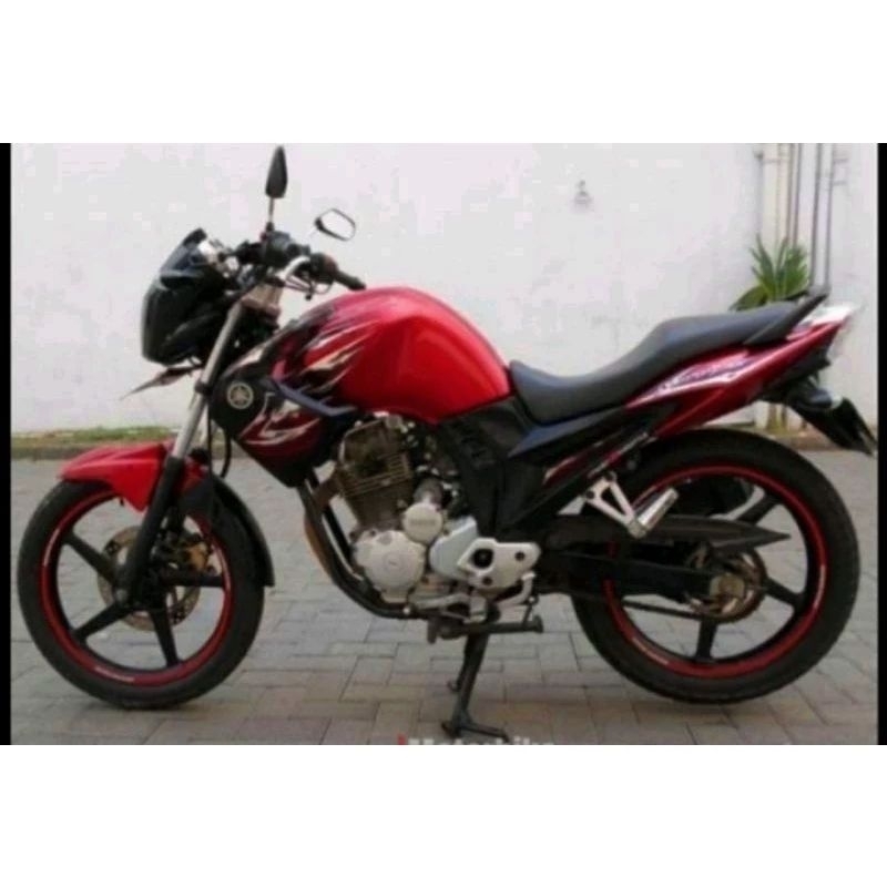 striping sticker standar new Scorpio z 2012