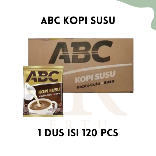 

Kopi ABC Susu 30 gr (1 Dus isi 120 Sachet)