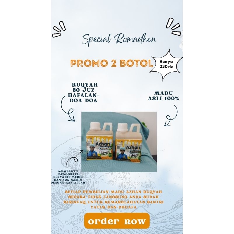 

Madu Azhan Paket Spesial Ramadhan