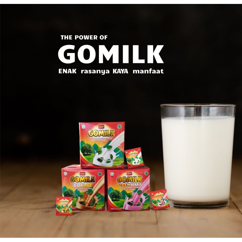 

GOMILK SACHET Susu Kambing Etawa plus Herbal TAKARAN PAS NIKMAT