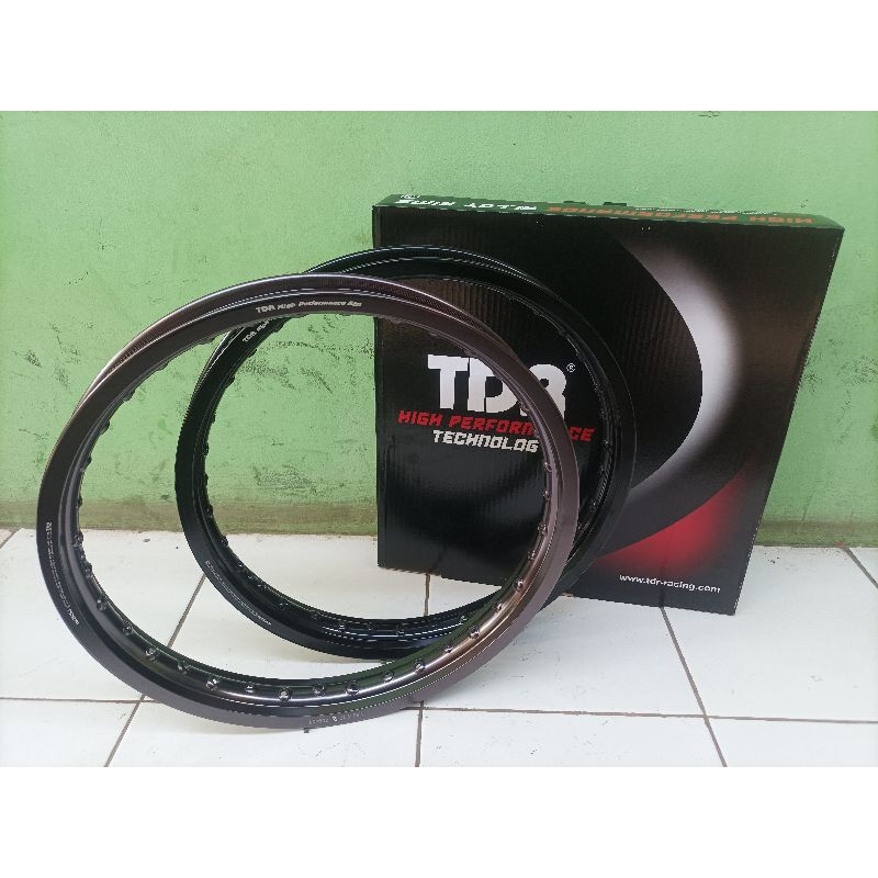 velg pelek TDR ring 17 velg tdr hitam titanium bronze