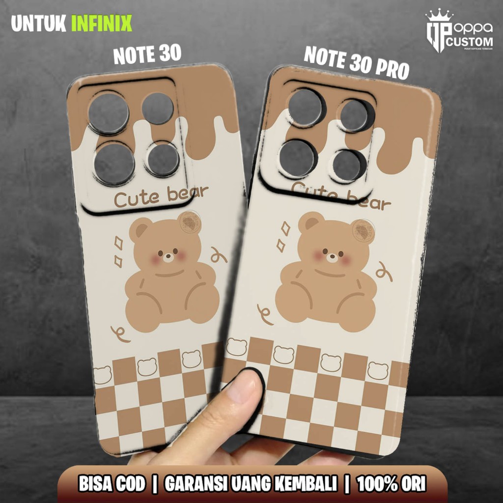 Case Infinix NOTE 30 / NOTE 30 PRO - CASING INFINIX NOTE 30 / NOTE 30 PRO - [ APELL  ] CASE CLEAR AI