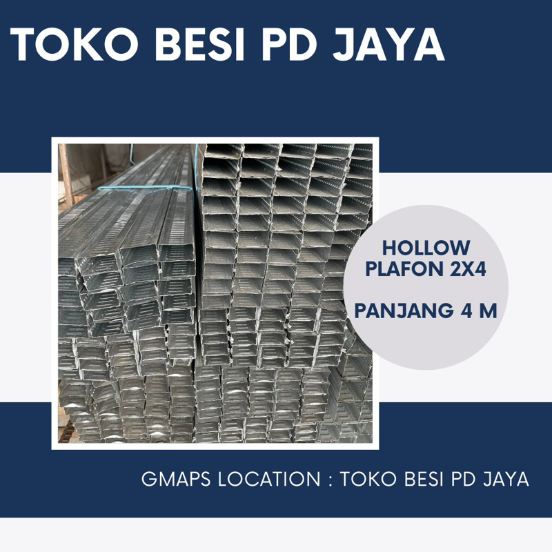 HOLLOW PLAFON 4x4 dan 2x4