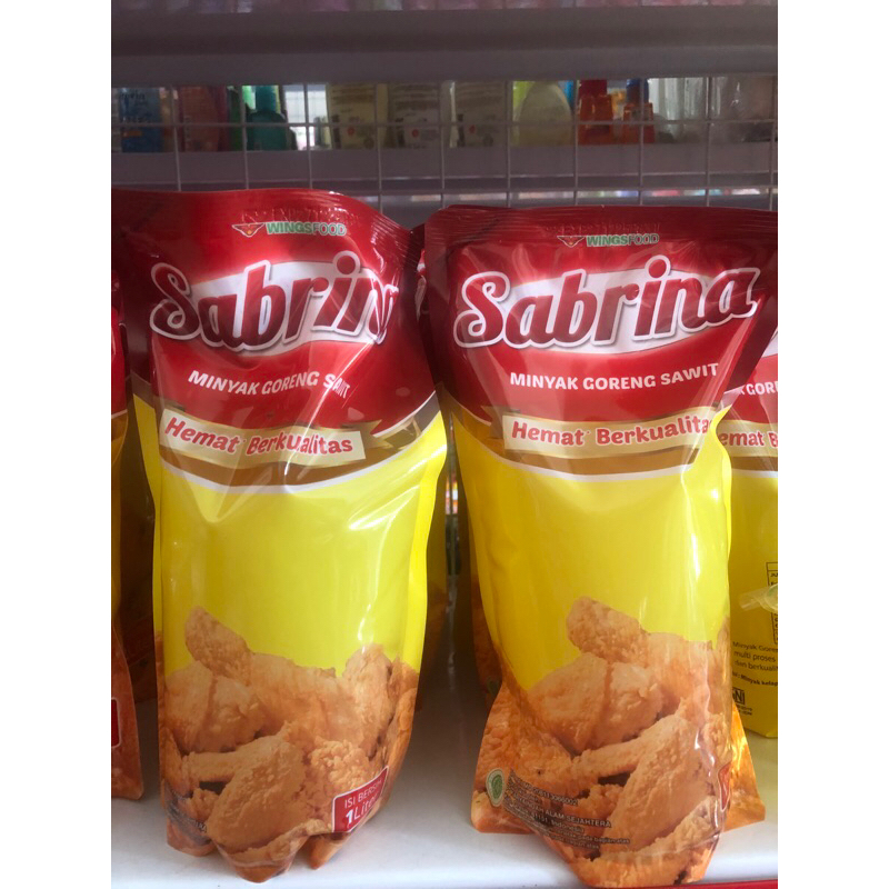 

Minyak Goreng Sabrina 1L