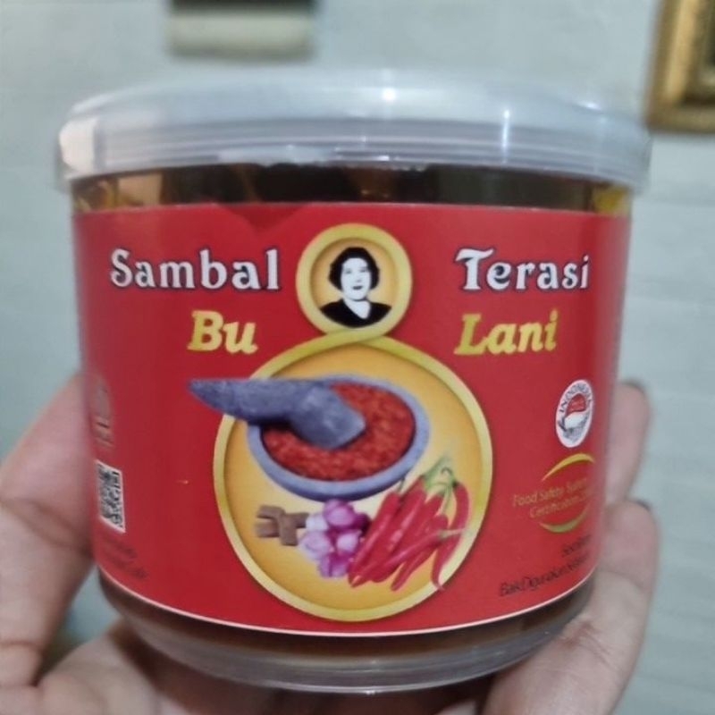 

Sambal Terasi Bu Lani kemasan Jar