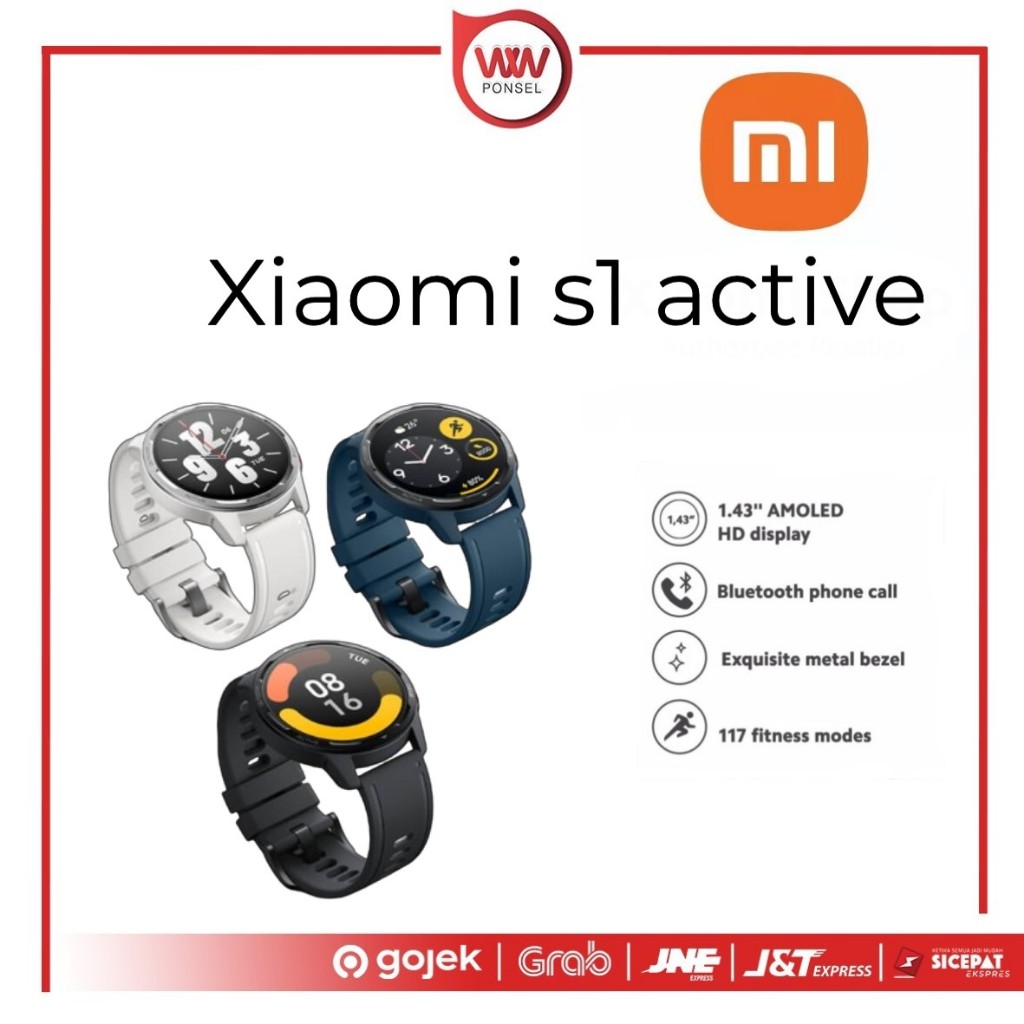 Xiaomi Watch S1 Active Smartwatch Garansi Resmi