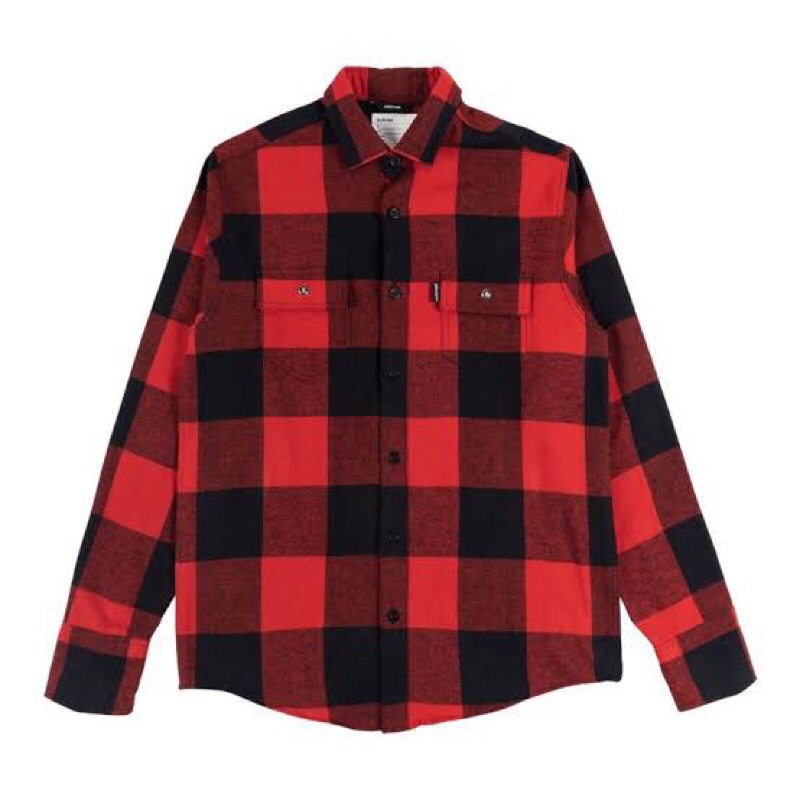 Maternal Disaster Flanel Red Black