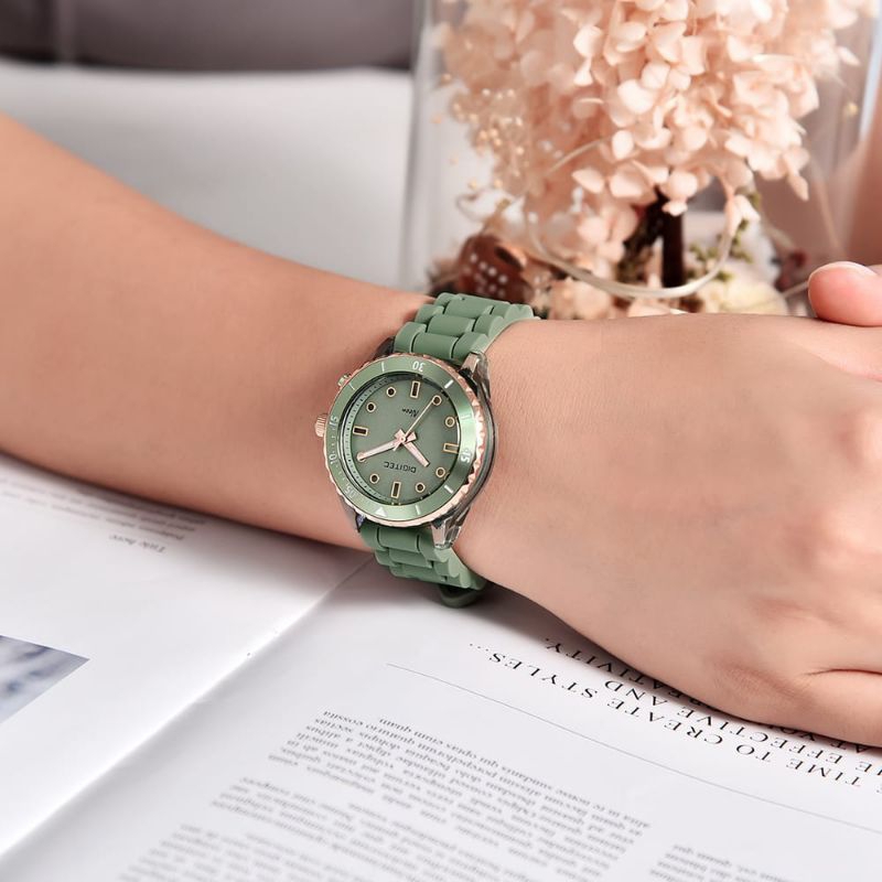 jam tangan wanita Digitec Neon Original Analog