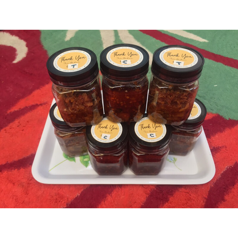 

Sambal Terasi / Sambal Cumi / Sambal Tuna / Sambal Bawang / Sambal Grago