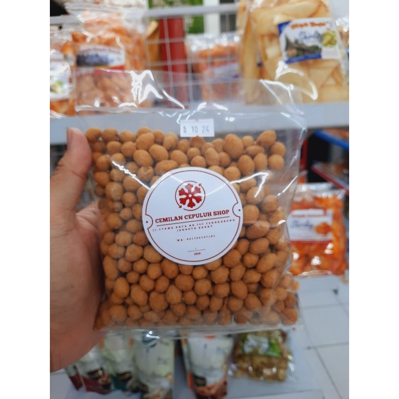 

Kacang Telur Atom Gurih dan renyah