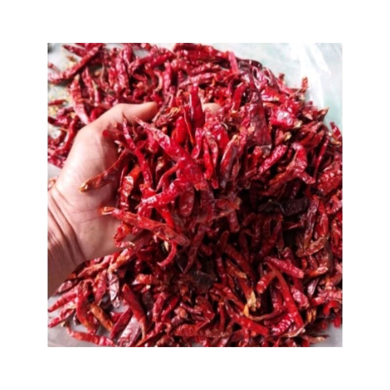 

CABE TEJA SUPER PEDAS KERING 1 KG KUAITAS PREMIUM TANPA TANGKAI