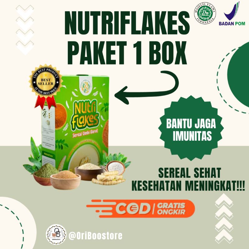 

Nutriflakes - Solusi Ampuh Atasi Maag - Paket 1